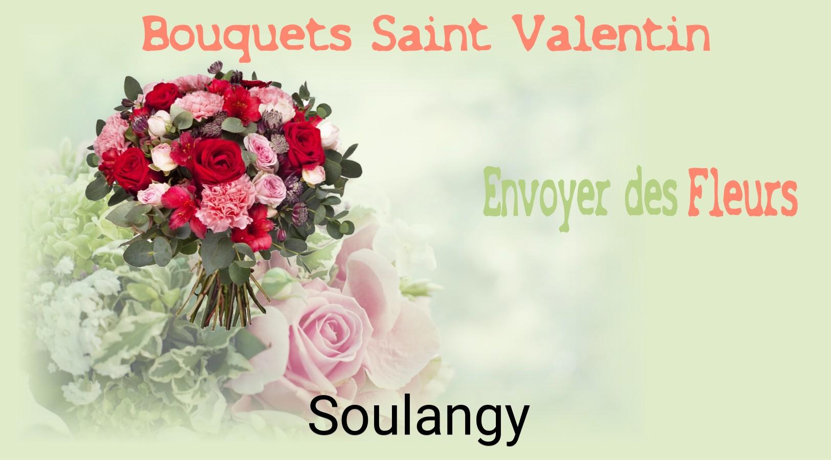 Roses de Saint-Valentin livrées à Soulangy